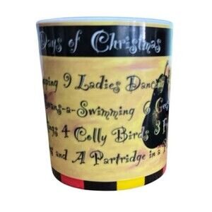 Starbucks Holiday Mug Cup 12 Days Of Christmas Coffee